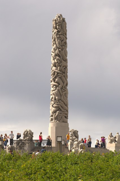 Frogner park v Oslu.