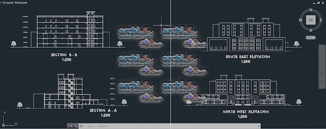 - North façade Hospital ward Dwg  