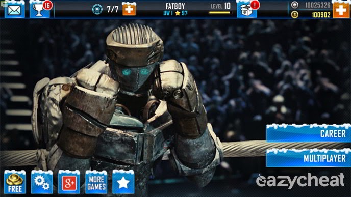 Real Steel WRB Cheats