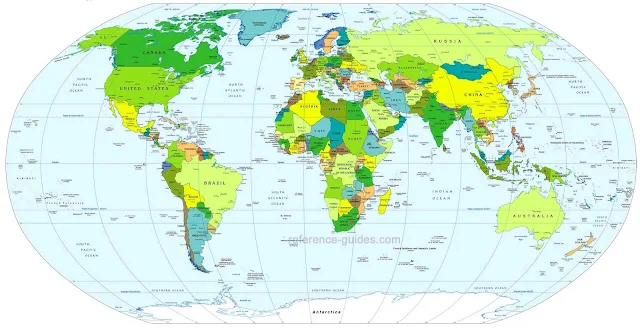 Gambar Peta Dunia globe