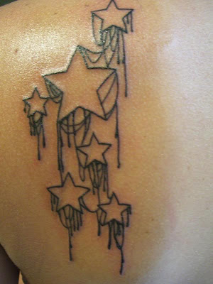 shoulder tattoos for girls. Star Tattoos For Girls On