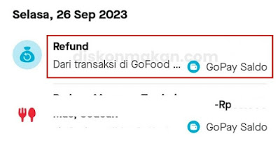 pesanan gofood kurang