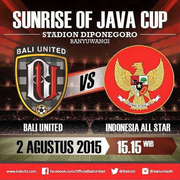 Bali United vs (Timnas U23) Indonesia All-Stars 2015