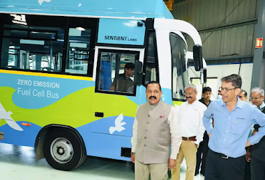 India Launches First Indigenous Hydrogen Fuel Cell Bus