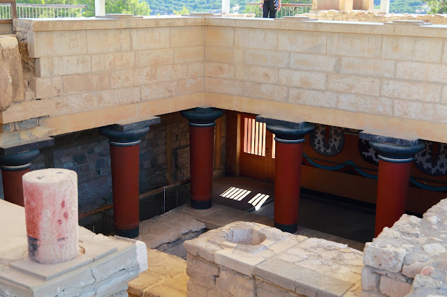 the Palace of Knossos