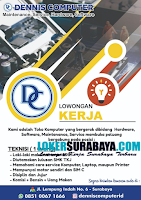 Info Loker Surabaya di Dennis Computer September 2020