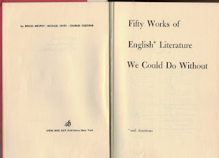 Fifty Works of English Literature We Could Do Without