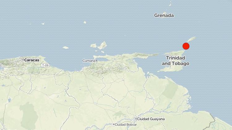 TERREMOTO EN TRINIDAD Y TOBAGO de 5.8 Grados - Alerta de Tsunami (Hoy Martes 6 Diciembre 2016) Sismo Temblor EPICENTRO - Scarborough - USGS