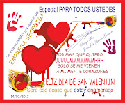 EMPRESA SECODIGA LES DESEA UN FELIZ DIA DE SAN VALENTIN, DISEÑO GRAFICO DE . (san valentin )