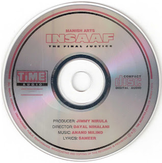 Insaaf - The Final Justice [FLAC - 1997] {Time Audio}