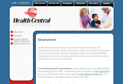 Healthcentral.org | Job Vacancies at Health Central Hospital