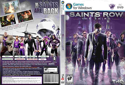 Saints Row The Third PC DVD Capa