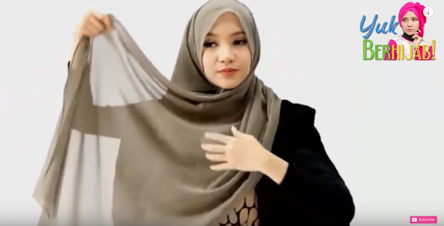 Tutorial Hijab Idul Fitri
