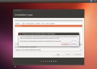 Langkah Mudah Install Ubuntu 13.10 Saucy Salamander (Step By Step)