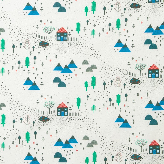 Mountain Home fabric by Donna Wilson