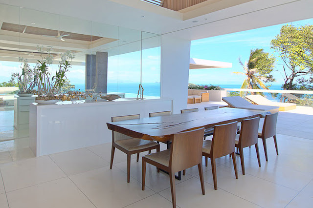 Picture of minimalist dining room