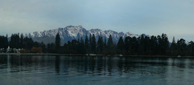 My New Zealand Vacation, Queenstown, The Remarkables, Pano160-Crop