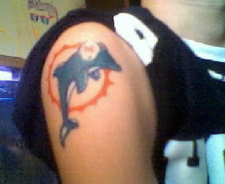 Miami Dolphin Tattoo Design Picture Gallery - Miami Dolphin Tattoo Ideas