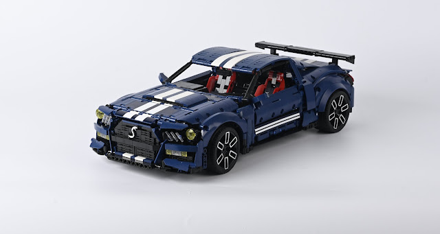 Nifeliz Sby GT50 Muscle Car Compatible With Lego