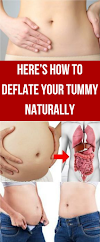 HERE’S HOW TO DEFLATE YOUR TUMMY NATURALLY