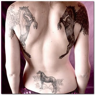 Horse Tattoo Design