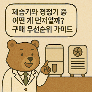 제습기와 청정기