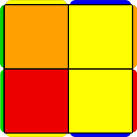 CLL 2x2x2 Cube T - 3