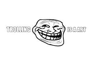 Trolling is a Art HD Trollface Wallpaper