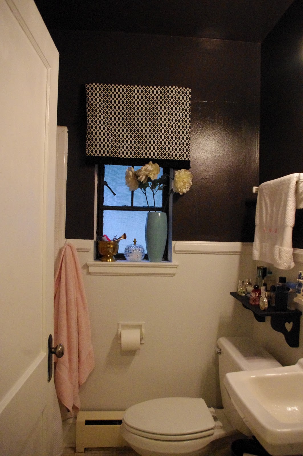 THE FINDS BLOG: Before and After: Two-Tone Bathroom Take 2