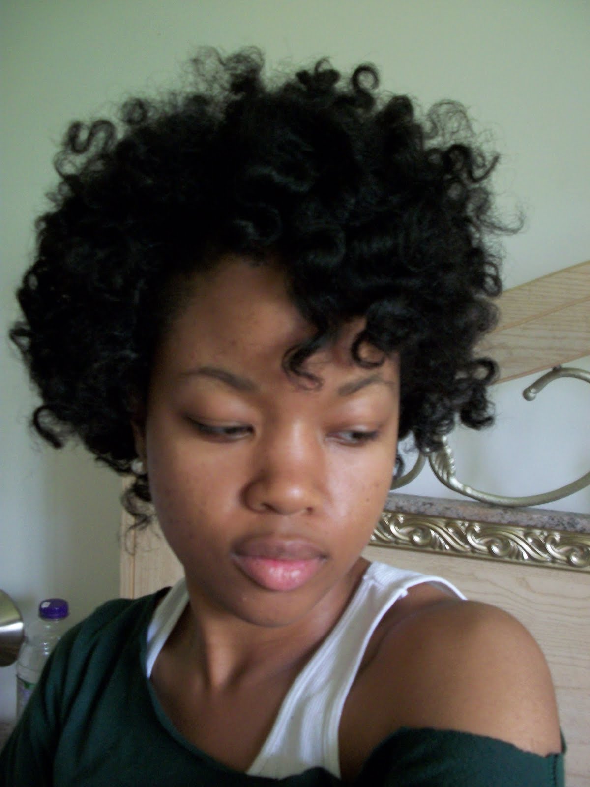 Medium African American Curly Hairstyles title=