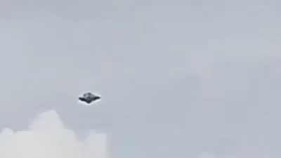 Medellín Colombia black diamond UFO 2020.