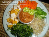 Resep Sayuran Bumbu Sambal Pecel Enak Dan Praktis