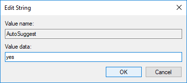 Cara mengaktifkan Fitur Auto Complete di Windows 10
