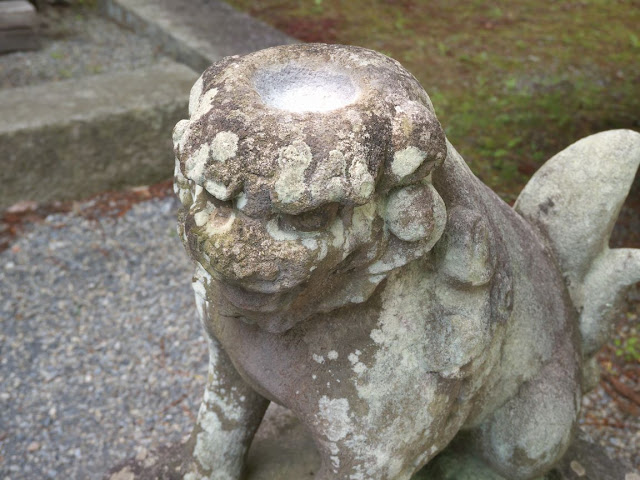 岩手県 遠野市 常堅寺 カッパ狛犬