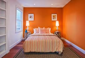 Variasi Cat  Rumah  Minimalis Interior  Warna  Orange 