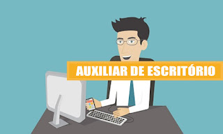 Vaga para Auxiliar de Escritório para atuação em Belo Horizonte -MG.