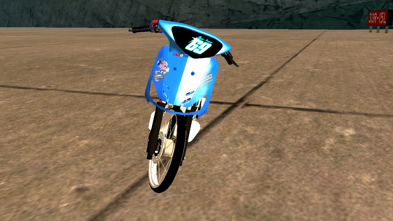 ClassicCaramel Mod Motor Mio Sporty Drag Thailook For Gta SA