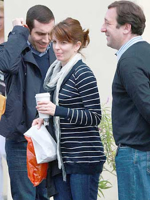 Tina Fey Getting Coffee Santa Monica Pics