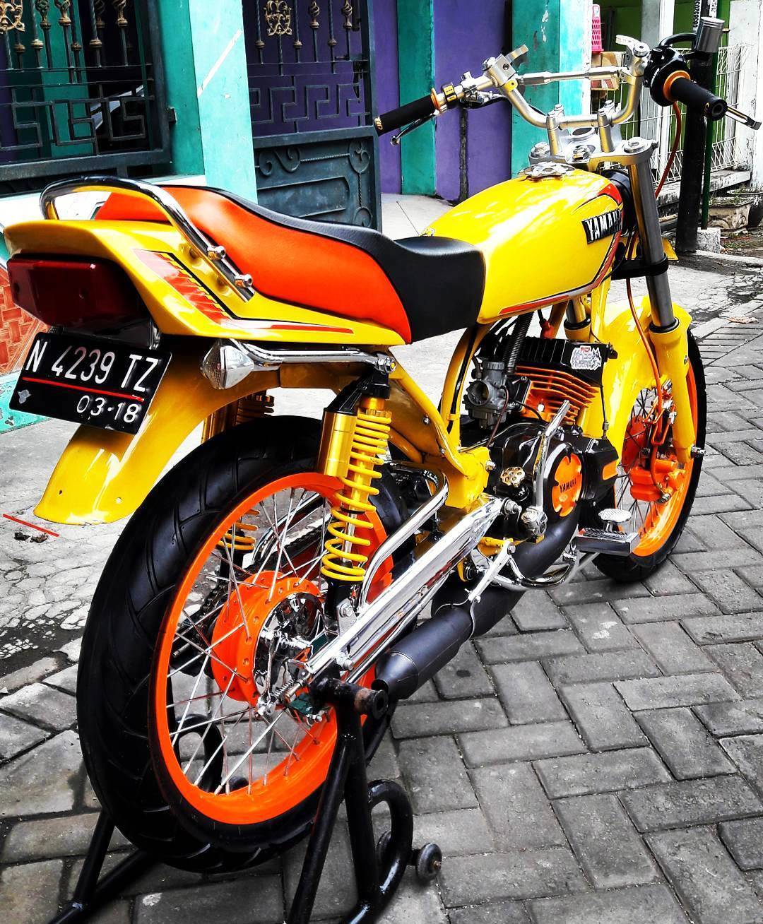 Download Koleksi 83 Modifikasi Motor King Warna Kuning Terkeren