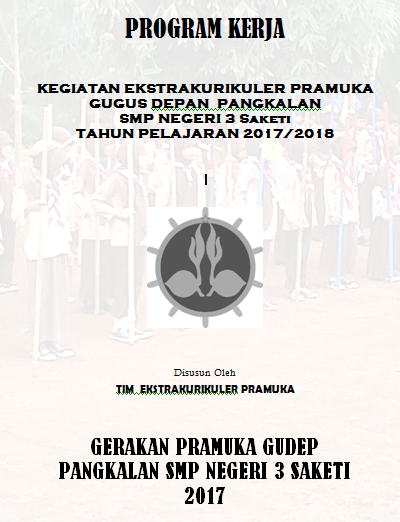 Contoh Program Kerja Kegiatan Ekstrakurikuler Pramuka