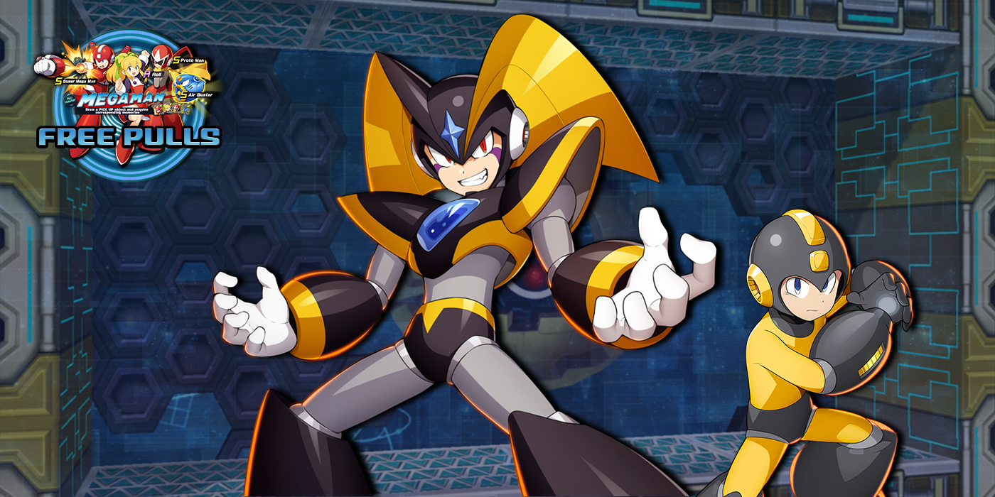 Rockman Corner: Bass and Mega Man (Thunder Beam Ver.) Join Mega Man X DiVE  Next Week