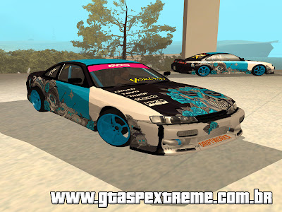 Nissan Silvia S14 NonGrata Drift para GTA San Andreas