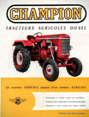 Tracteur agricole ancien