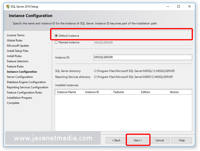 Cara Install Database SQL Server