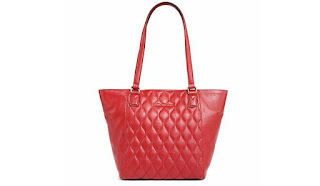 Vera bradley coupon code: Quilted Small Ella Tote in Tango Red