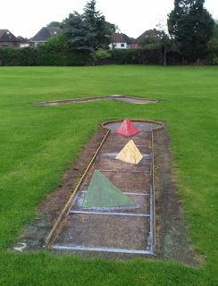 Crazy Golf course at Rowley Park Stadium in Stafford