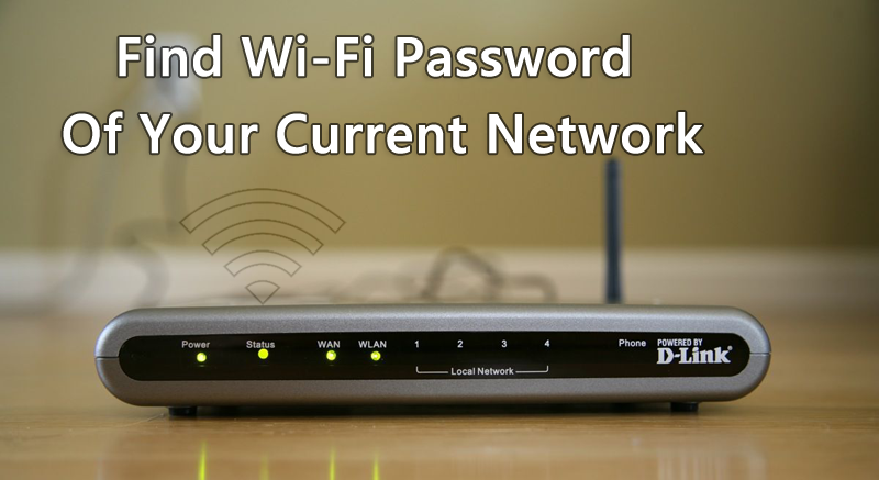 How to Find WiFi Password of Own Network