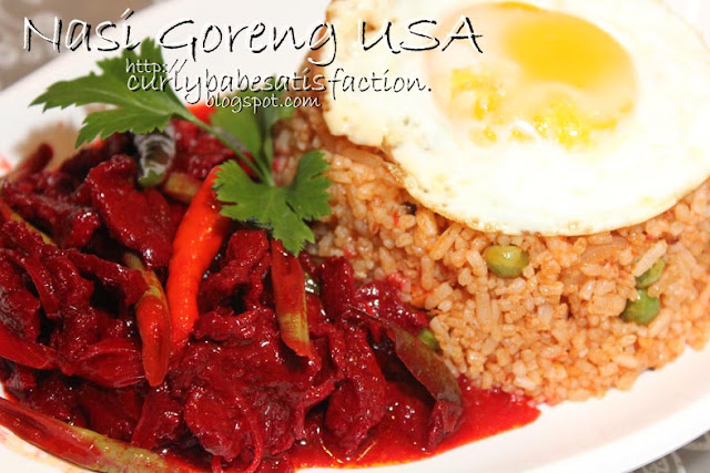 Resepi Nasi Goreng Ayam Masak Merah