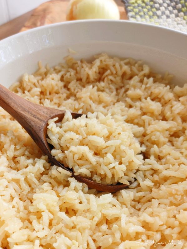 No-Fail Microwave Rice Pilaf - Make perfectly cooked, tender, fluffy rice in the microwave with this recipe for classic Rice Pilaf plus variations for Beefy Browned Rice, Mexican Rice and Plain White Rice.