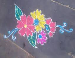 Simple Rangoli Designs For Diwali For Kids